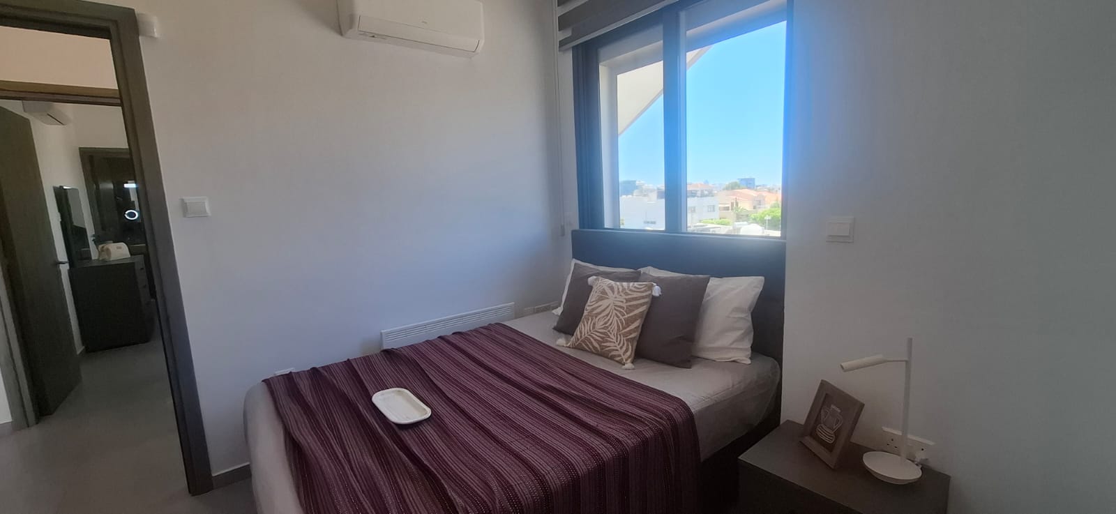 A modern 2-bedroom top-floor fully furnished apartment for rent