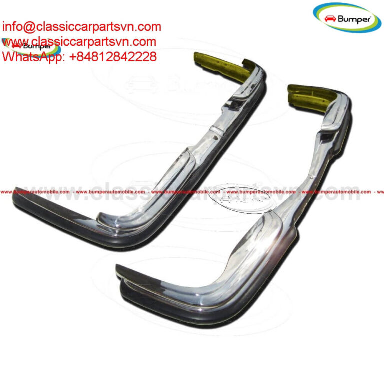 Mercedes W108 W109 EU Style Bumpers With Rubber