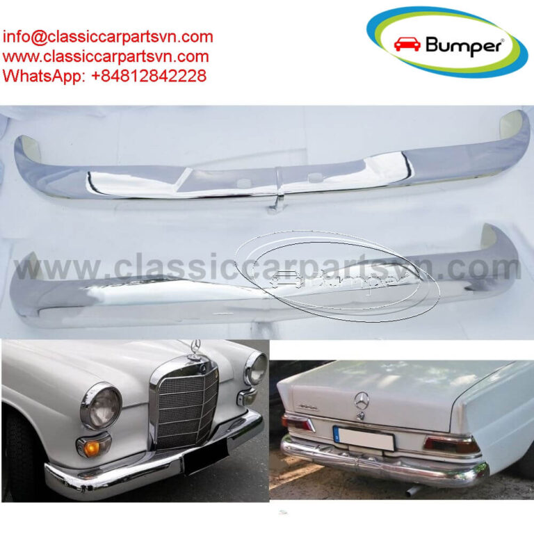 Mercedes W110 EU Style Fintail 1961 Bumpers
