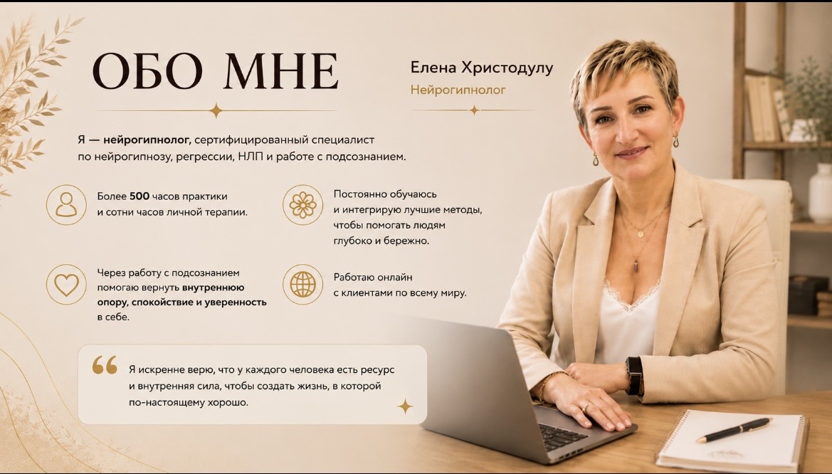 Гипнотерапевт- Нейрогипнолог – Регрессолог